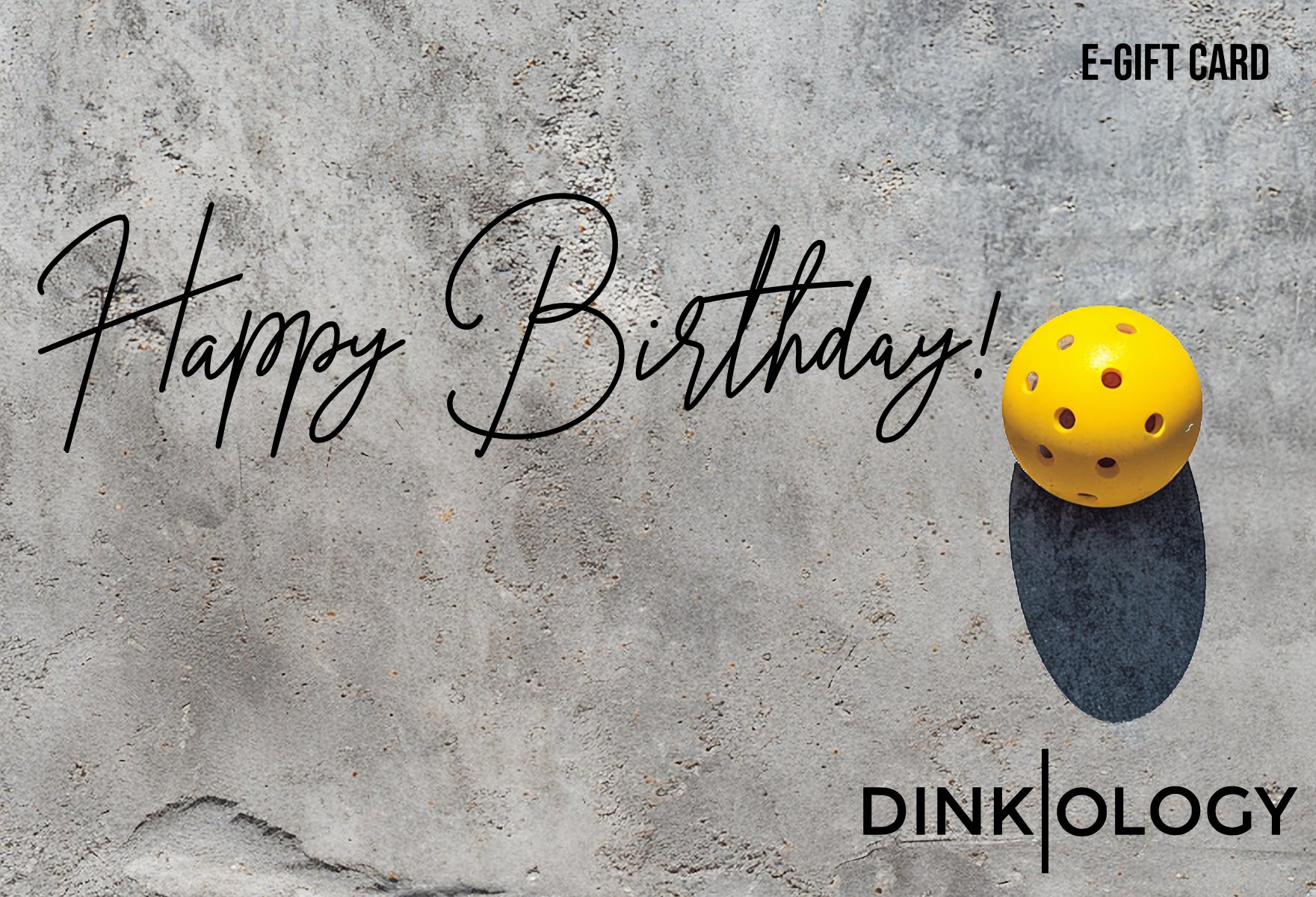 Happy Birthday Pickleball Gift Card | One More Year, Many More Dinks