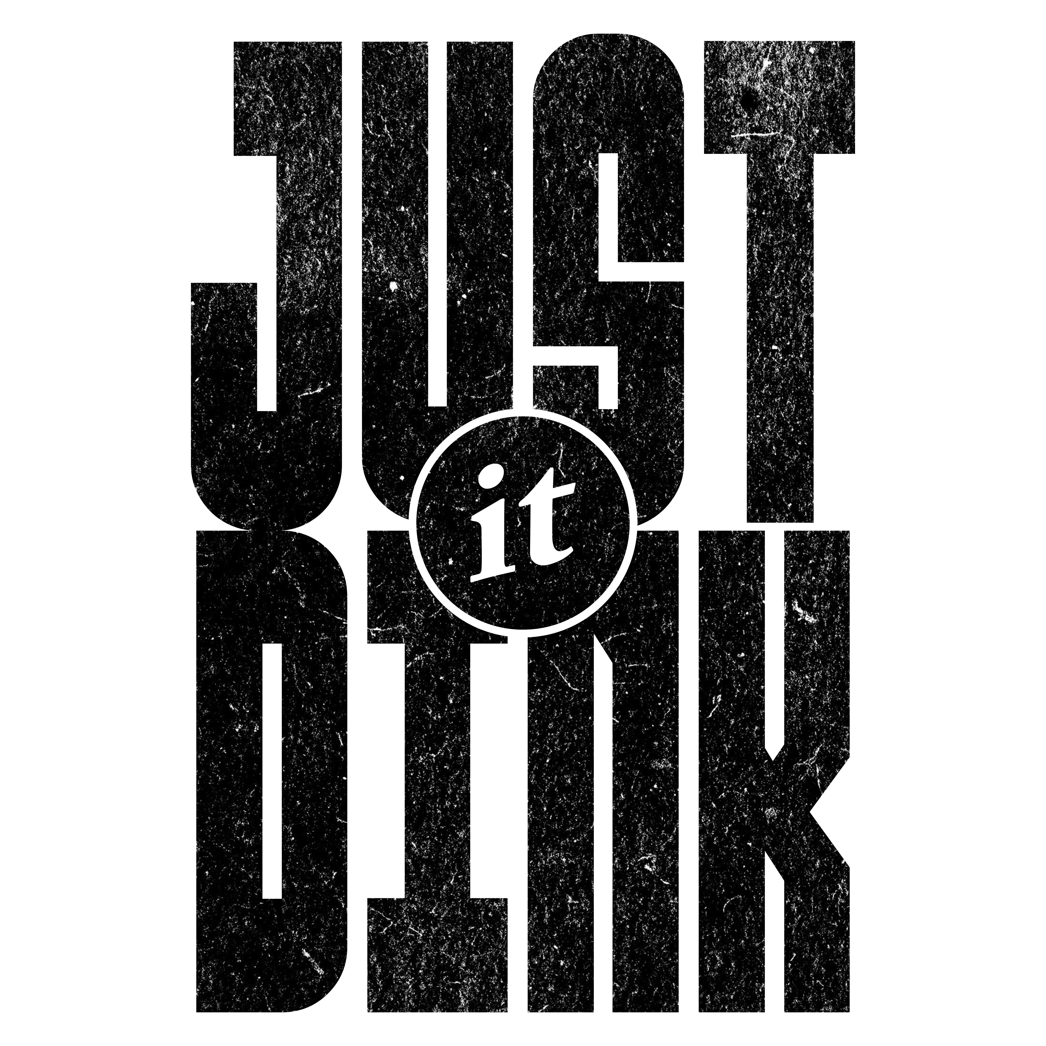 Just Dink It. Back Print Graphic T-Shirt