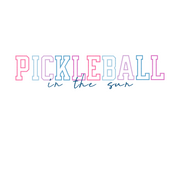 Pickleball in the Sun Graphic T-Shirt