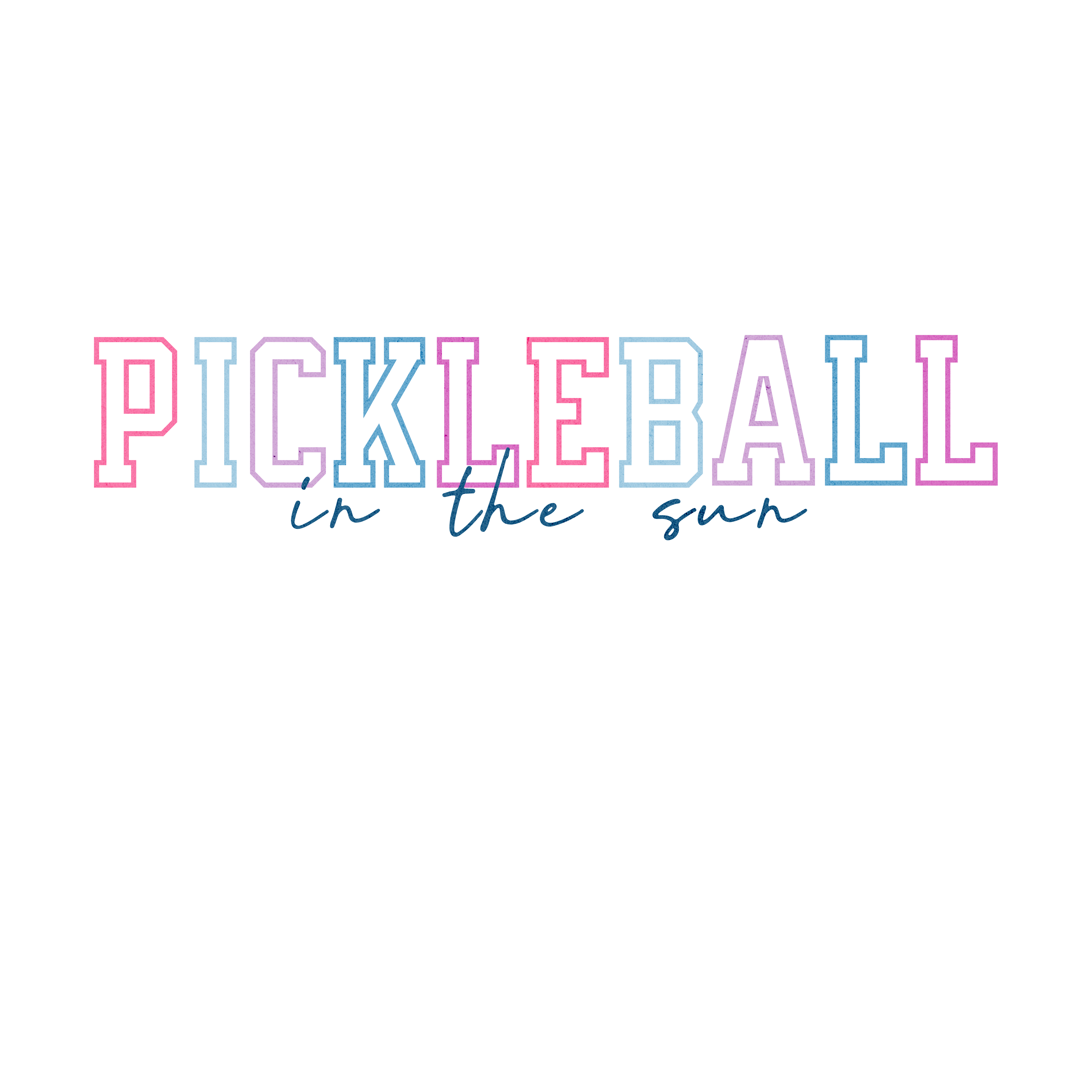 Pickleball in the Sun Graphic T-Shirt