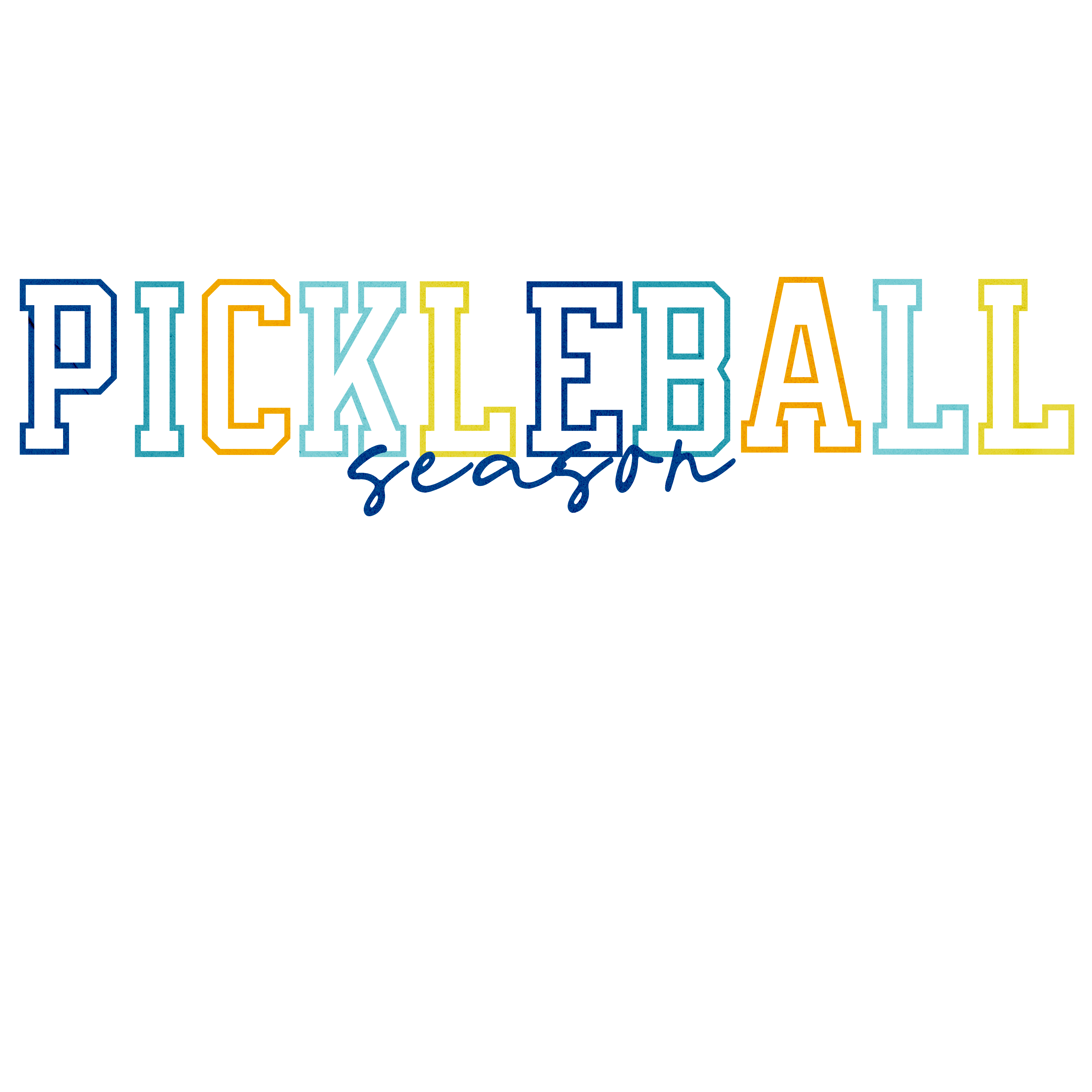 Pickleball Season Graphic T-Shirt