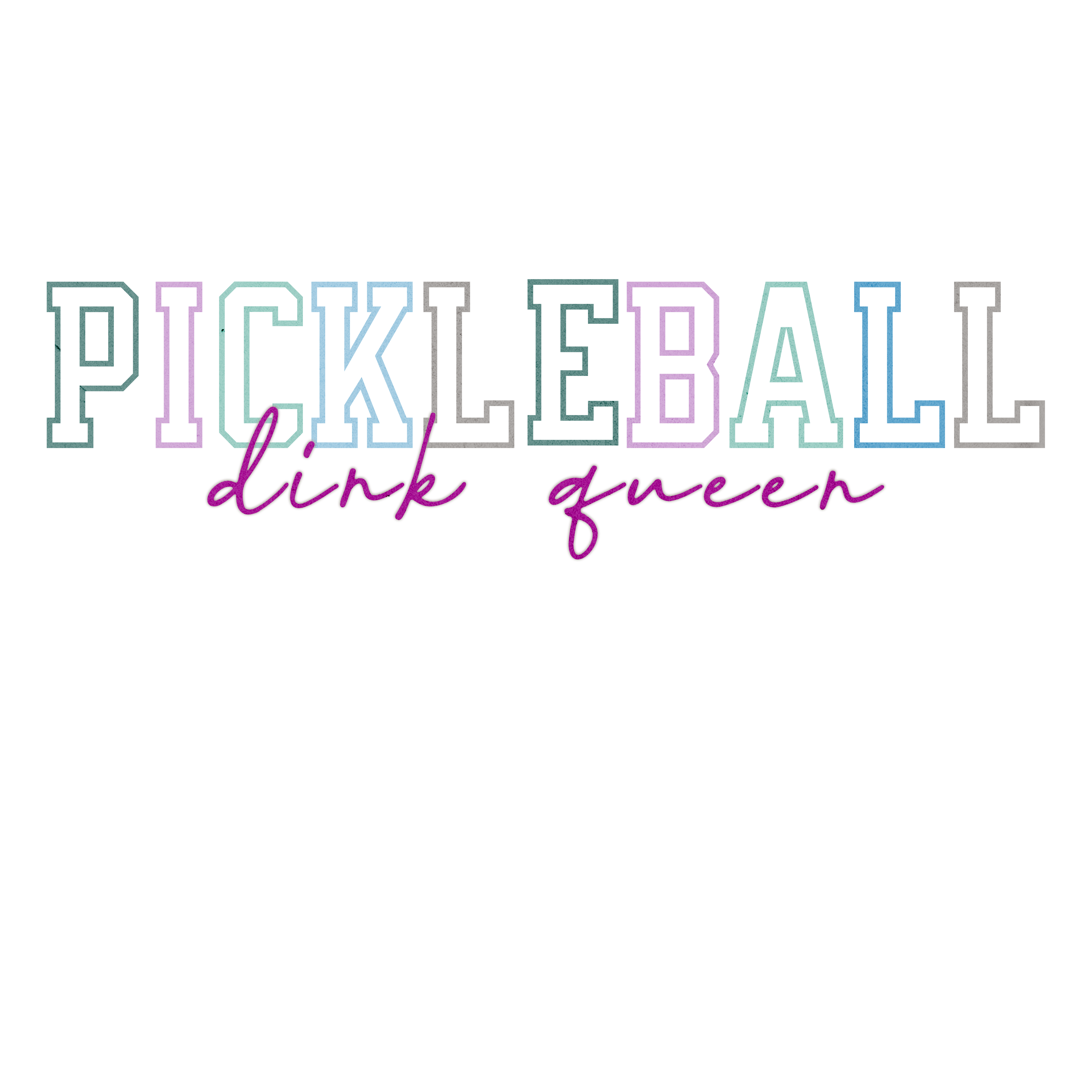 Pickleball Dink Queen Graphic T-Shirt