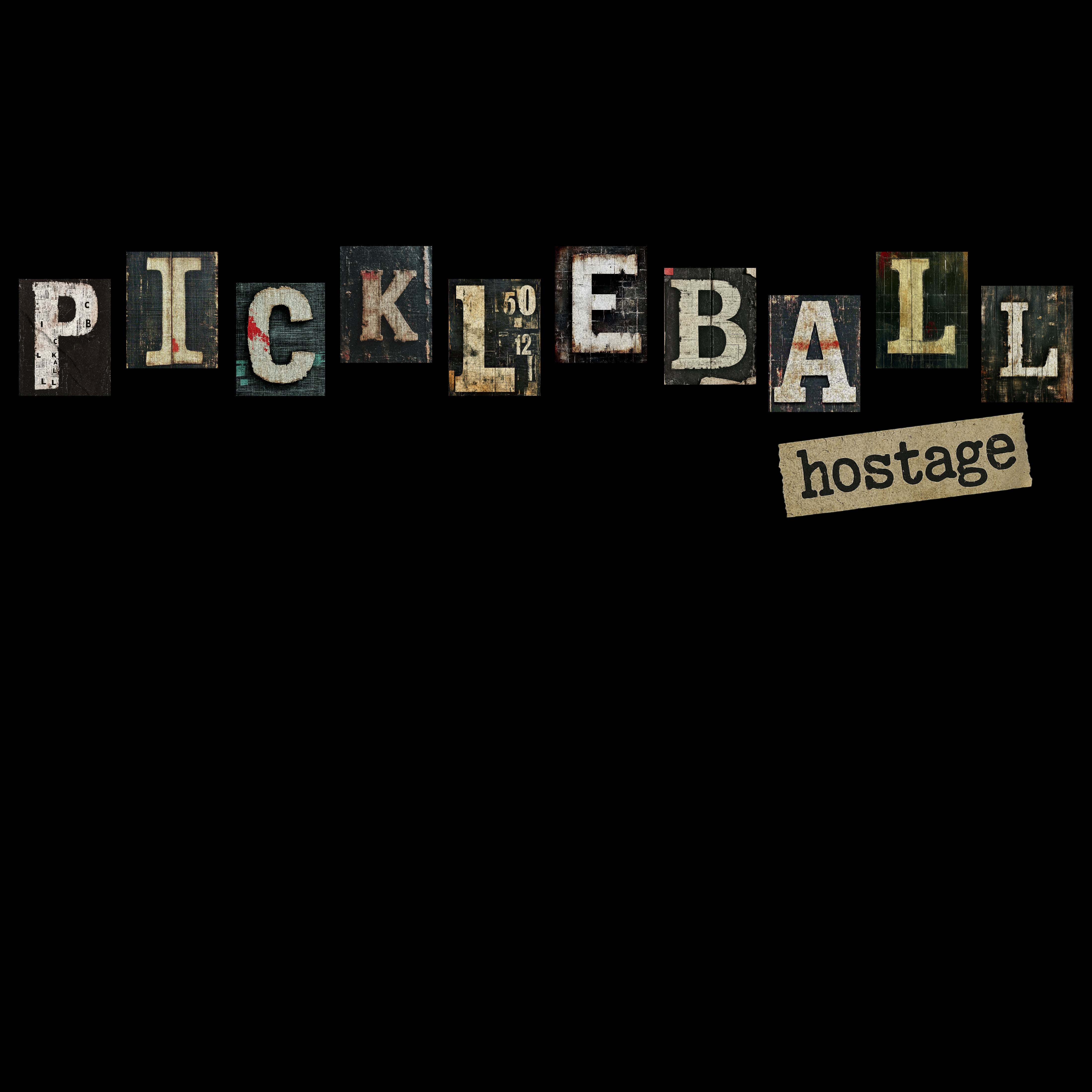 Pickleball Hostage Graphic T-Shirt