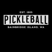 Pickleball Bainbridge – Classic Edition Tee – The Origin of the Game