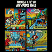 Things I Do in My Spare Time Pickleball Graphic T-Shirt